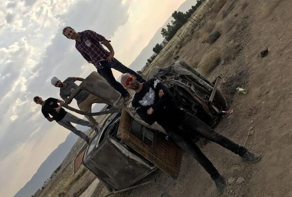 عکس ارشا اقدسی در به وقت شام