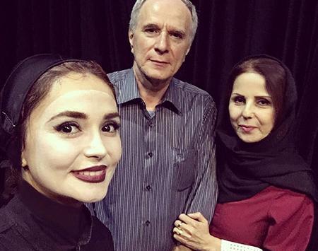 عکس مجری زن مسابقه کهکشان