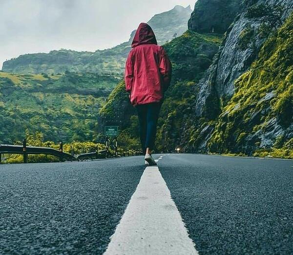 عکس ژست توی برف