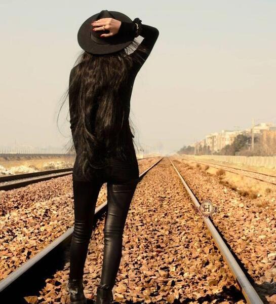 عکس ژست توی برف