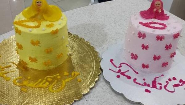 عکس ایده هایی برای کیک جشن تکلیف