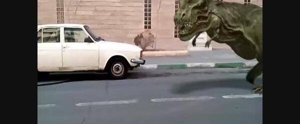 عکس دایناسور زنده
