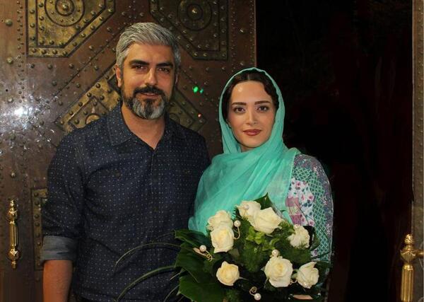 عکسهای بهنوش طباطبایی با شوهرش
