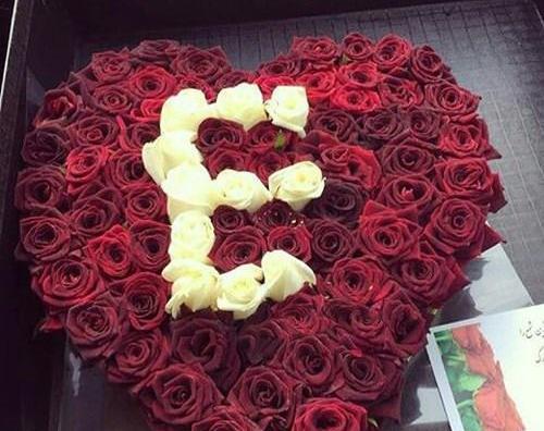 عکس نوشته عاشقانه با حرف e