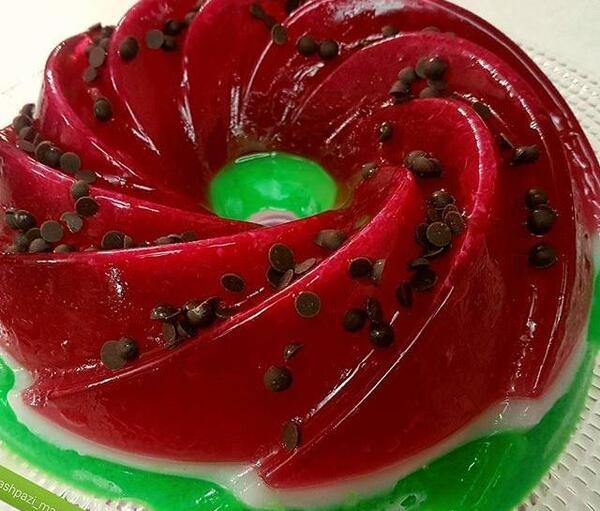 عکس ژله قرمز