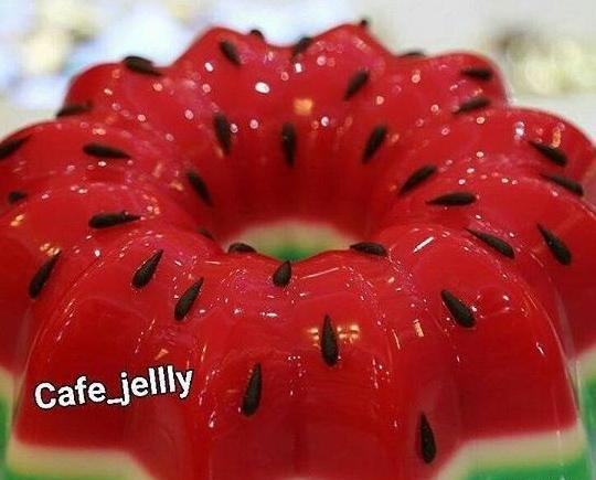 عکس ژله قرمز