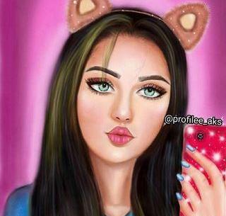 عکس پروفایل دخترونه صورتی اینستاگرام