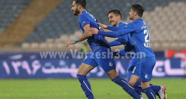 عکس شادی بعد از گل پرسپولیس