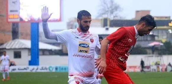 عکس شادی بعد از گل پرسپولیس