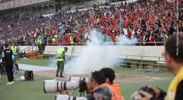 عکس شادی بعد از گل پرسپولیس