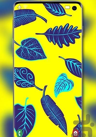 عکس تصویر زمینه زرد