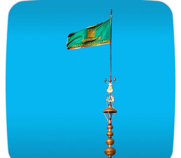 عکس لایه باز گنبد امام رضا