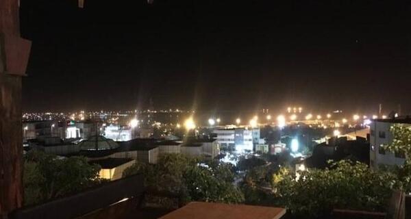 عکس بی تی اس روی برج خلیفه