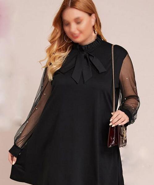 عکس لباس مجلسی کوتاه چاق