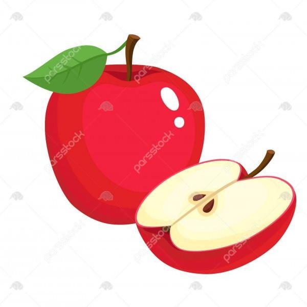 عکس نقاشی سیب