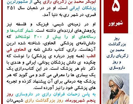 عکس نقاشی زکریای رازی