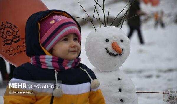 عکس آدم برفی در ایران