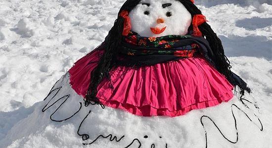 عکس آدم برفی در ایران