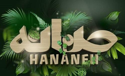 عکس نوشته تولدت مبارک حنانه جان
