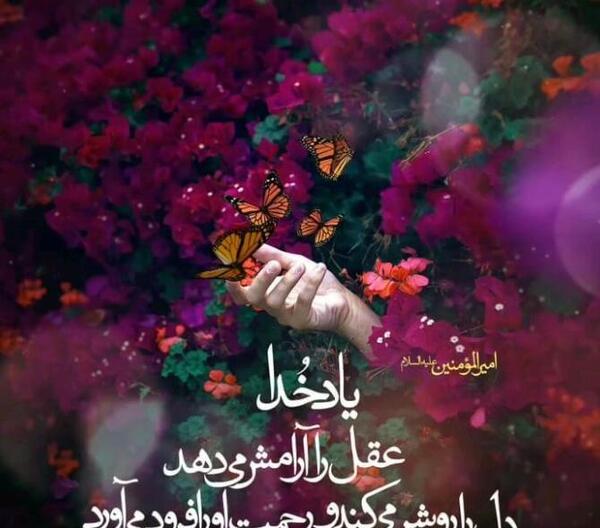 عکس جمله خدایا شکرت