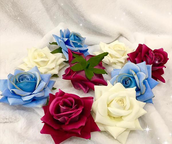 عکس گل رز مخملی