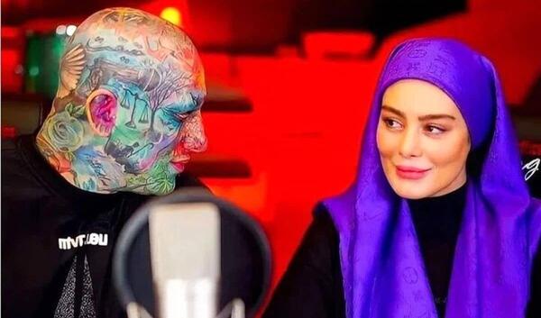 عکس بچه سحر قریشی