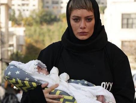 عکس بچه سحر قریشی