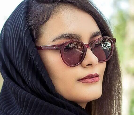 چادری عکس دختر باحجاب با عینک دودی