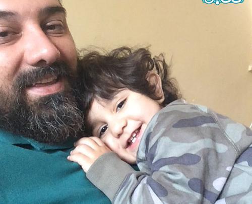 عکس فرزند برزو ارجمند