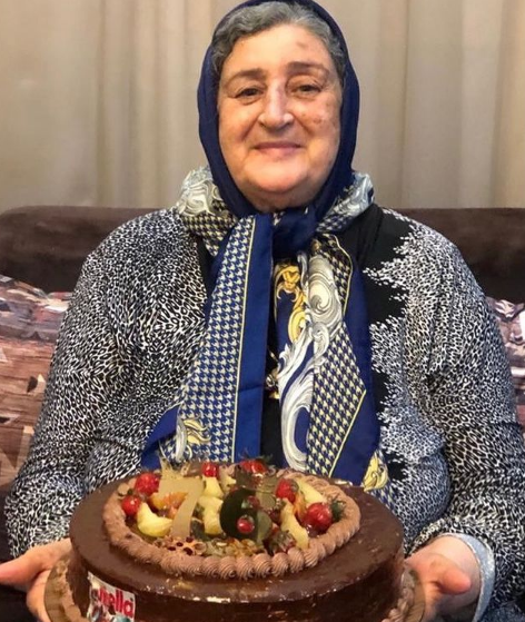عکس مادر ژاله صامتی