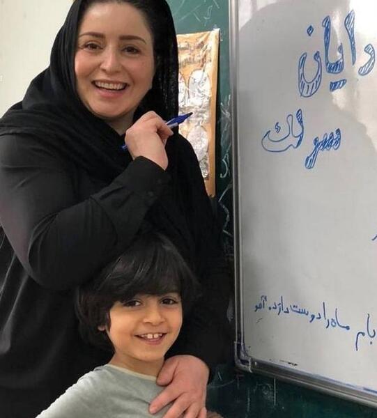 عکس مادر ژاله صامتی