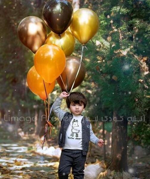 ایده عکس تولد فضای باز