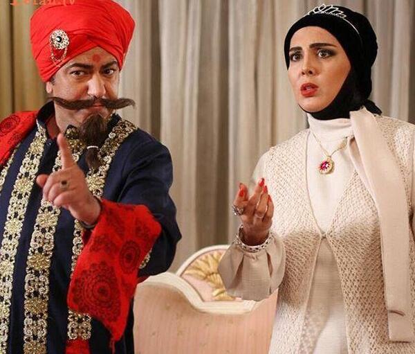 عکس لیلا بلوکات و شوهرش