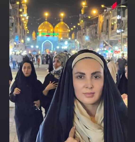 عکس لیلا بلوکات و شوهرش