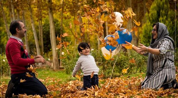 عکس خانوادگی در طبیعت