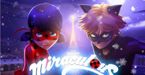 عکس لیدی باگ در کریسمس