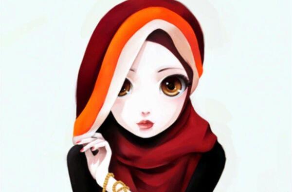 عکس دختر با حجاب ناراحت