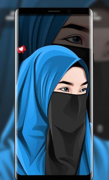 عکس دختر با حجاب ناراحت