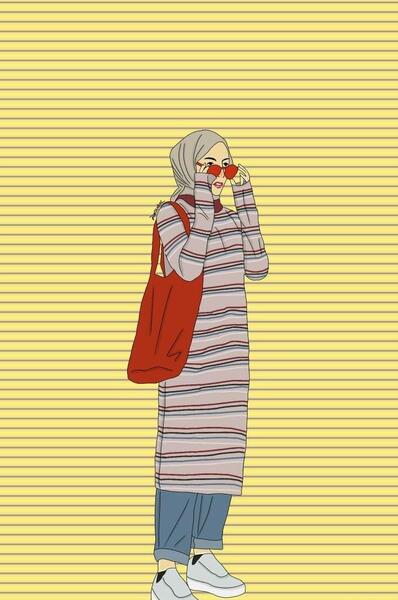 عکس دختر با حجاب ناراحت