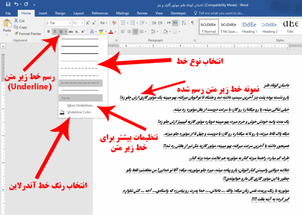 تبدیل عکس به نوشته ورد