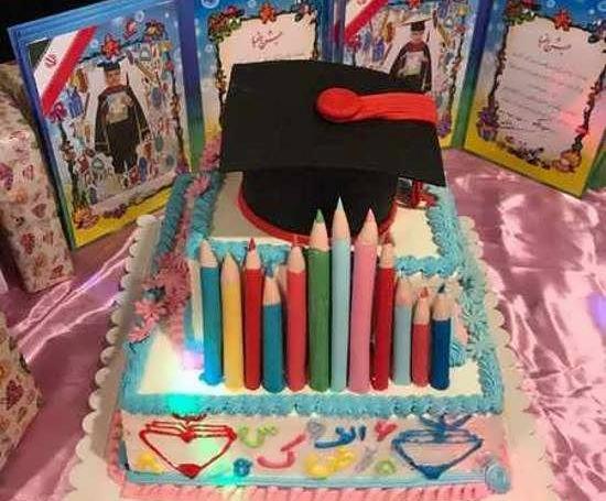 عکس روی کیک جشن الفبا