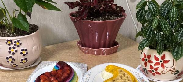 عکس رنگین کمان خوشمزه