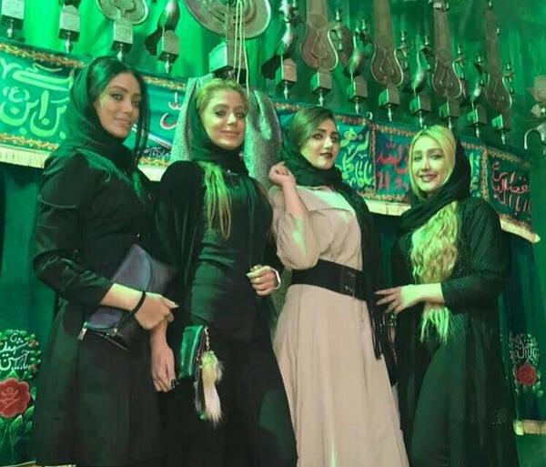 عکس امام حسین با یزید