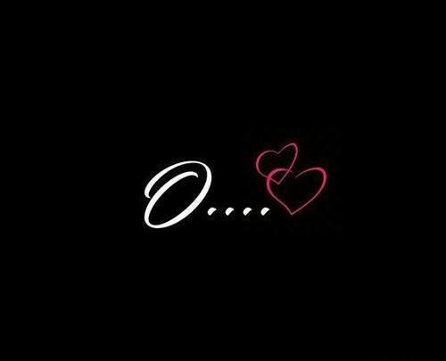 عکس نوشته عاشقانه حرف o