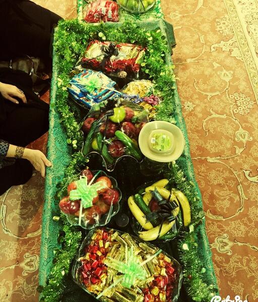 عکس سفره رقیه