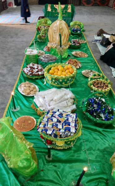عکس سفره رقیه