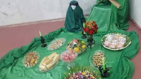 عکس سفره رقیه