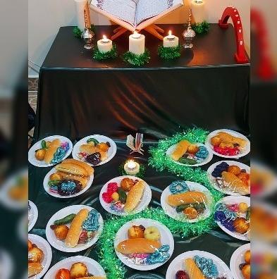 عکس سفره رقیه