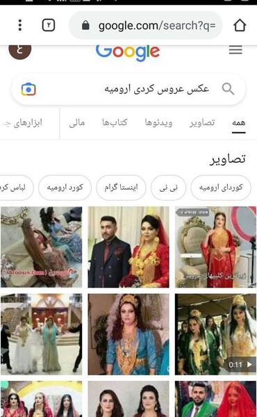 عکس های عروس کردی
