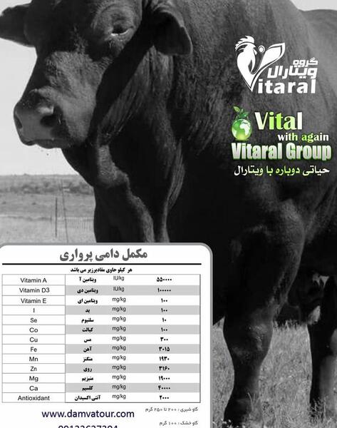 عکس غذای گاو